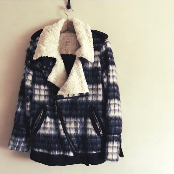 Free People Oversized Plaid Jacket - Picture 3 of 8